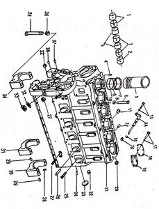 Pièces détachées de moteur diesel de haute qualité en gros, joint torique en caoutchouc NTA855 3007442 3020185 215705 3007759 pour DCEC - Product Image 2