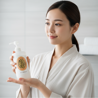Étiquettes autocollantes personnalisées de luxe, durables, résistantes à l'huile et à l'eau, avec logo, en feuille d'or, pour cosmétiques, shampoings, en rouleau, pour emballage imprimé