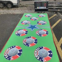 Machine de jeu d'arcade de réflexes et de vitesse de réaction en PVC pour 2 joueurs, pour parcs d'aventure et centres commerciaux, utilisation commerciale intérieure/extérieure