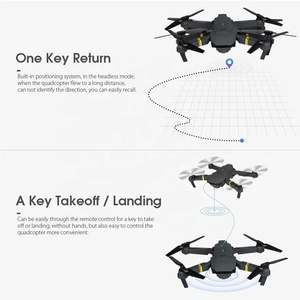 Dron RC AiJH 2.4G Plegable Mini E58 en Maletín de Largo Alcance con Dron RC Profesional Plegable de Juguete - Product Image 6