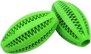Factory Custom BPA-Free Natural Rubber Tough Durable Interactive Pet <b>Dog</b> Chew <b>Ball</b> Toy for Aggressive Chewers - Product Image 2