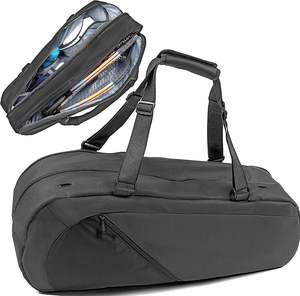 Sac de raquette de tennis personnalisé pour femmes et hommes, pour raquettes de tennis, raquettes de racquetball, raquettes de pickleball et autres équipements - Product Image 1