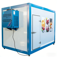 Contenedor Refrigerado de 20 pies/40 pies en Venta, Cámara Frigorífica con Control de Temperatura Personalizable