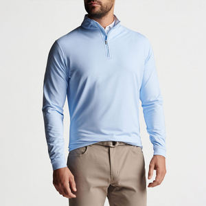 New Pullover Wind Sleeve <b>Polo</b> Quarterzips Arrivals <b>Mens</b> <b>Tops</b> Stretch Good Quarter Slim Sleeve 14 Golf Quarter Zip - Product Image 5