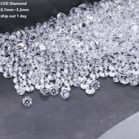 Stars gem CVD Lab Diamond 0,8 mm-4mm Pass Test CVD pro Karat Preis für Schmuck Nahkampf Stone Lab Grown Diamond