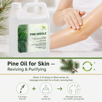 Huile essentielle d'aiguilles de pin 100% pure, distillée à la vapeur, qualité thérapeutique, anti-moustiques, pour l'aromathérapie, le massage, la fabrication de savon