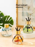 Diffuseur de parfum en verre UJIPIN, fabrication directe, forme irrégulière, 3 oz, 7 oz, sans alcool, sans parabène, utilisation d'un mois, artisanal