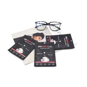 Listo <span class=keywords><strong>para</strong></span> enviar gamuza microfibra antivaho gafas de sol paño de limpieza de marca antivaho paño seco <span class=keywords><strong>para</strong></span> el cuidado de las gafas - Product Image 1
