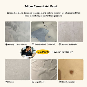 Fabricante de Revestimiento de Paredes de <span class=keywords><strong>Microcemento</strong></span>, Acabado de Color Personalizado a Base de Agua para Hoteles, Villas, Apartamentos y Proyectos de Diseño Comercial - Product Image 5