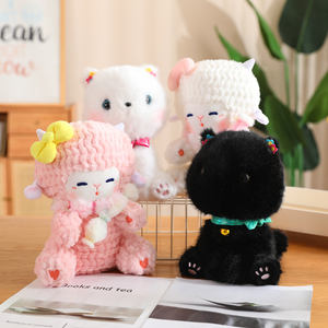 Schattige <span class=keywords><strong>Pomeranian</strong></span> <span class=keywords><strong>Puppy</strong></span> Zacht Knuffeldier Pop Kawaii Kleine Honden Speelgoed Voor Kinderen Stof Katoen Pp Katoen Gewassen Techniek Hot Cadeau - Product Image 4