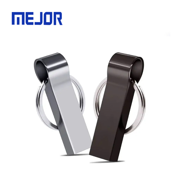 1TB Metal USB Stick Wholesale Big Keychain Waterproof Flash Drive Custom Logo Promotion Gift