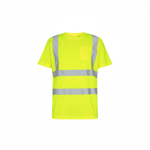 เสื้อยืด2025สำหรับใส่ทำงานทุกฤดูเสื้อยืดรักษาความปลอดภัยสะท้อนแสงพิมพ์ลายออกแบบได้ตามต้องการ - Product Image 1