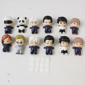 7CM 12PCS/SET Jujutsu Itadori Yuji Gojo Satoru Fushiguro Megumi Kugisaki <span class=keywords><strong>Nobara</strong></span> Figurine d'anime à collectionner, jouet, cadeau japonais - Product Image 1