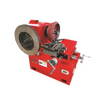 Tour à tambour/disque de frein modèle RW6835 pour machine de réparation de jantes avec disque et tambour de frein de 180-350 mm