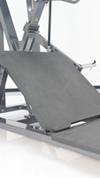 ROSEN Appareil de musculation professionnel haut de gamme à charge libre Q235 galvanisé pour entraînement des jambes par squat pendulaire