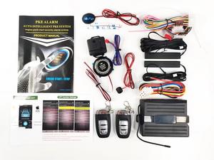 Kit universel de démarrage et d'arrêt du moteur pke, système d'arrêt étoile du moteur, commande d'alarme de voiture intelligente, bouton poussoir d'entrée sans clé, application de téléphone mobile - Product Image 2