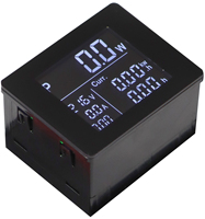 Bloc d'alimentation PDU 1U 19 pouces, multiprise de rack, 8 prises verrouillables IEC C13 10A, avec mesure numérique, certifié CE