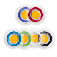 Corde de badminton personnalisée 10m et couleurs personnalisées caractères imprimés OEM ODM Corde de raquette de badminton