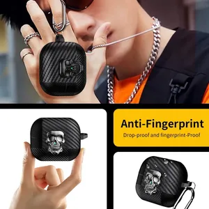 Capa de Fone de Ouvido 3D em Forma de Caveira para AirPods Pro 3, Capa Anti-queda para Fones de Ouvido Apple AirPods 4, AirPods Pro 2, 3r - Product Image 6