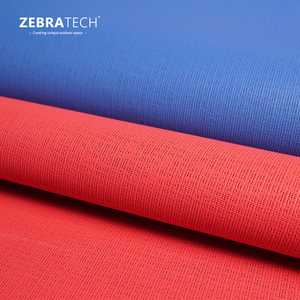 Tissu d'extérieur durable, écologique, résistant à l'eau et respirant 440 GSM avec faible rétrécissement pour stores enrouleurs motorisés et terrasses - Product Image 1