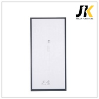 Armoire de rangement métallique à portes tambours, grande capacité, pleine hauteur, en acier, pour bureau