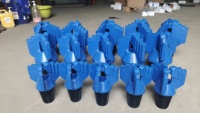 114MM Drag Bit Grattoir de forage de couche de sol Trois ailes Grattoir en alliage Foret Fabricant Prix d'usine Grattoir Foret