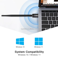 Adaptador WiFi Inalámbrico para Computadora de Doble Banda AX900, Dongle WiFi 6 USB BT5.3 Combo, Receptor para Laptop y Escritorio, Venta al Por Mayor