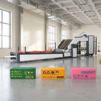 Machine automatique de laminage de carton ondulé à grande vitesse