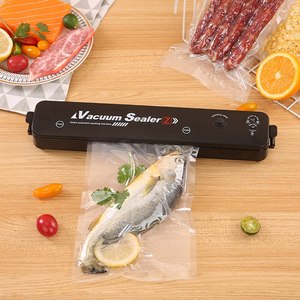 เครื่องซีลสูญญากาศอาหารในครัวเรือน เครื่องซีลพลาสติกขนาดเล็กในครัวแบบพกพา เครื่องถนอมอาหาร เครื่องซีลอัตโนมัติ - Product Image 2