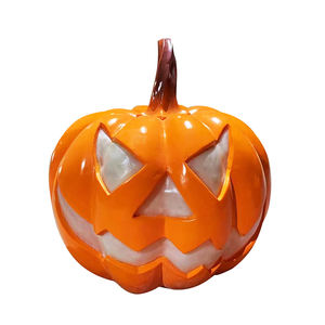 Большой Хэллоуин Тыквенный Фонарь Уличный дом-призрак реквизит со светодиодной подсветкой кулон Jack-o'-Lantern IP65 DC источник питания - Product Image 4