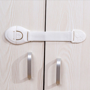 Fabric Safety Lock A1339 Drawer Child Proof Strap Lock For Cabinet Door Drawer Security - Product Image 3