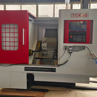 Centre de tournage CNC 4 axes TCK50Y avec axe C, axe Y, machine de tournage et de fraisage combinée, tour CNC