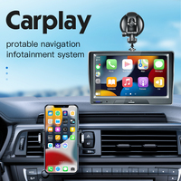 XYD 7 pouces sans fil voiture Carplay moniteur affichage écran tactile Android Portable universel 7 pouces Mobile Internet affichage DC 9-30v