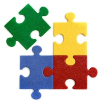 Panneau acoustique de puzzle en feutre PET haute densité Design moderne avec fonction ignifuge Nouvelle arrivée