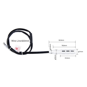 Accenditore HeatFounder HFBBQ19-<span class=keywords><strong>A</strong></span> 150W 120V con Riscaldamento Stabile e Dimensioni Ridotte per Griglie GMG CHOICE - Product Image 1