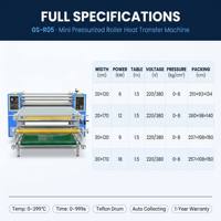 Machine de transfert thermique par sublimation rotative en rouleau Gaoshang Factory, style calendrier, pour presse à chaud