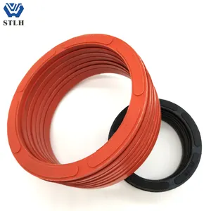 Hydraulic cylinder NBR Fabric V Packing Vee Packing and Chevron Packing OIL SEAL SET