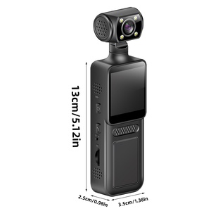 Caméra portable 4K avec 130 fonctionnalités °   Caméra <span class=keywords><strong>DV</strong></span> portable rotative pour vlogging, sports, action et vélo - Product Image 2