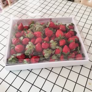 Caja de Cartón Transparente para Alimentos, Frutas, Manzanas, Cerezas, Fresas, con Tapa Transparente - Product Image 4