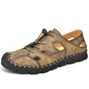 2020 HOT ขาย SLIP-on Hand-stitched รองเท้านุ่มรองเท้าแตะ Hollowed-OUT สำหรับ Men's Breathable CASUAL รองเท้า - Product Image 2