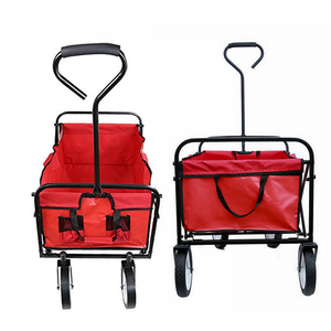 <strong>Collapsible</strong> Outdoor Garden Steel Frame Utility Beach Sports Folding <strong>Wagon</strong> - Product Image 2