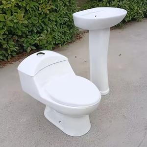 China, buena calidad, precio barato, una pieza, WC, inodoro de cerámica, sanitario, Inodoro Retrete - Product Image 6
