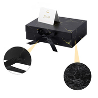 Boîte cadeau en papier parfumé personnalisée, pliable, magnétique, de qualité supérieure, recyclable, avec ruban, prix de gros personnalisé, logo personnalisé