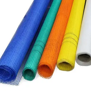 110g World Best Strong Extensibility Lower Price High Quality Wholesales Drywall 6*6 Fiberglass Mesh Roll