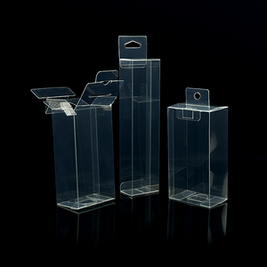 Tùy chỉnh cao trong suốt Pet PVC hộp nhựa với cửa sổ cho bao bì mỹ phẩm - Product Image 3