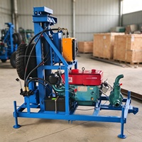 Machine de forage de puits d'eau professionnelle à tour basse, petite foreuse de puits pour l'approvisionnement en eau agricole