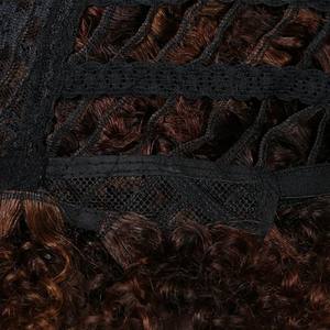 Peluca de cabello humano Bob corto al por mayor, pelucas rizadas Afro para mujeres negras, pelucas de cabello humano sin encaje frontal - Product Image 4