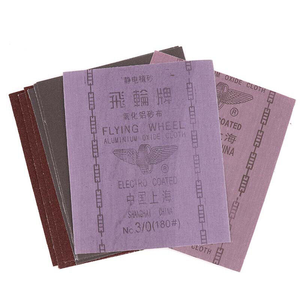 Hoja <span class=keywords><strong>de</strong></span> tela <span class=keywords><strong>de</strong></span> esmeril <span class=keywords><strong>de</strong></span> arena, papel <span class=keywords><strong>de</strong></span> <span class=keywords><strong>lija</strong></span> abrasivo, óxido <span class=keywords><strong>de</strong></span> <span class=keywords><strong>aluminio</strong></span>, 46-240 - Product Image 1