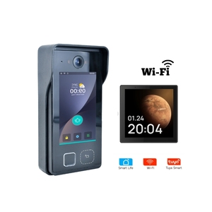 Hiwink Tuya <span class=keywords><strong>กริ่ง</strong></span>หน้าประตู WiFi 1080P กล้อง HD IP65ใบหน้ากันน้ำหลอดเลือดดำปาล์มสแกนลายนิ้วมือบัตร NFC การควบคุมการเข้าถึงรหัสผ่าน - Product Image 2