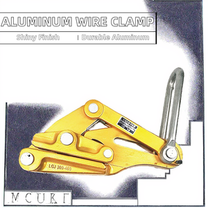 Aluminum Electroplated <b>Clamp</b> SKL-7 for Insulated Wire Finisher Grounding Cable Tightener Holder Inch Measurement System SKL-7 In - Product Image 4